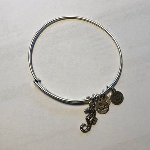 Alex and Ani seahorse bracelet. Like new.